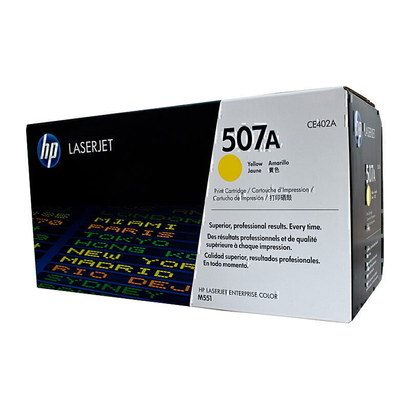HP #507A Yellow Toner CE402A 2