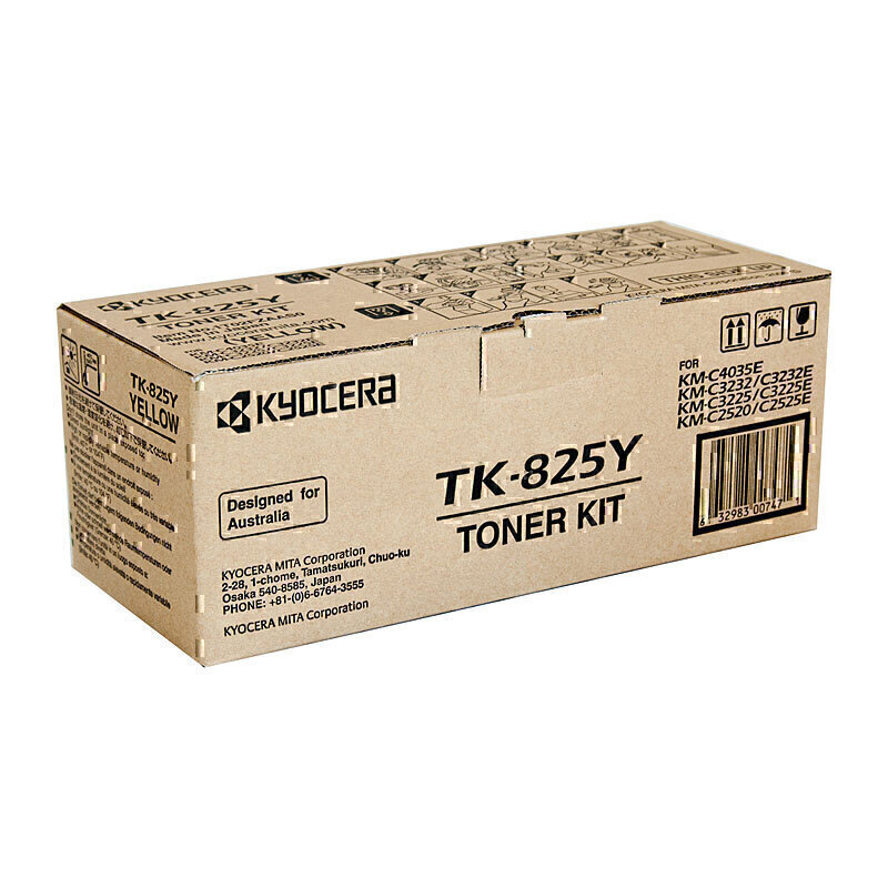 Kyocera TK825 Yellow Toner 2