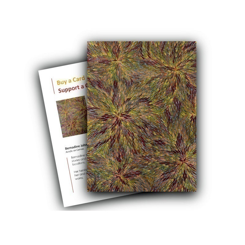 Kembla Bush Med.Leaves G/Card 1 Kembla Bush Med.Leaves G/Card