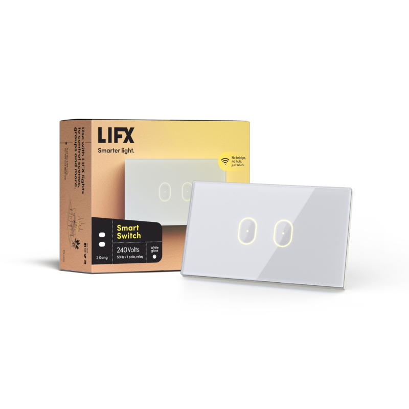 LIFX Switch 2-Gang White 1