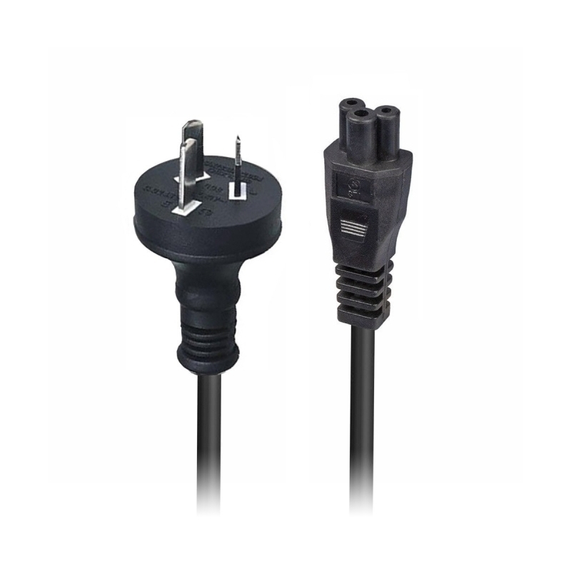 Lindy 1m Power Cable, 3-Pin-C5 2
