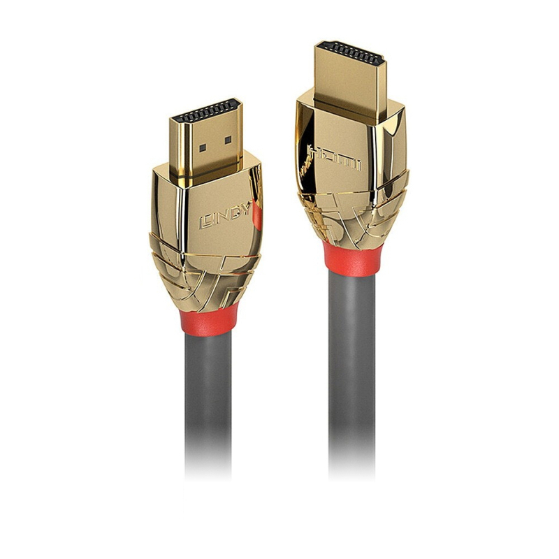 Lindy 3m HDMI 2.1 Cable Gold 1