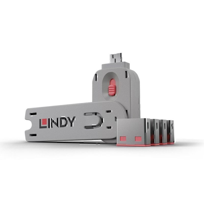 Lindy USBA Port Block/Key x4 P 2