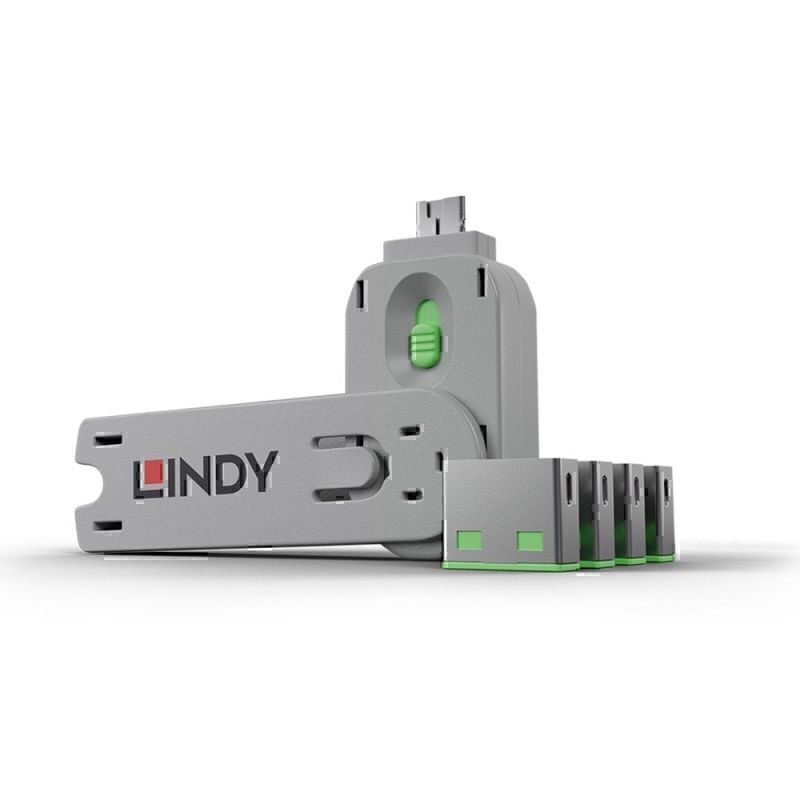 Lindy USBA Port Block/Key x4 G 2