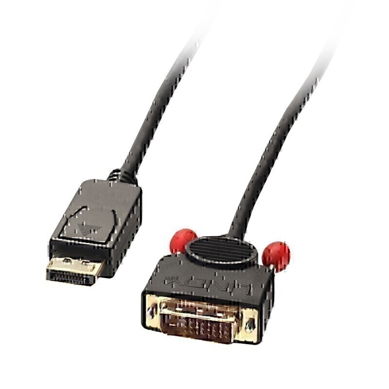 Lindy 1m DP to DVI Cable 1
