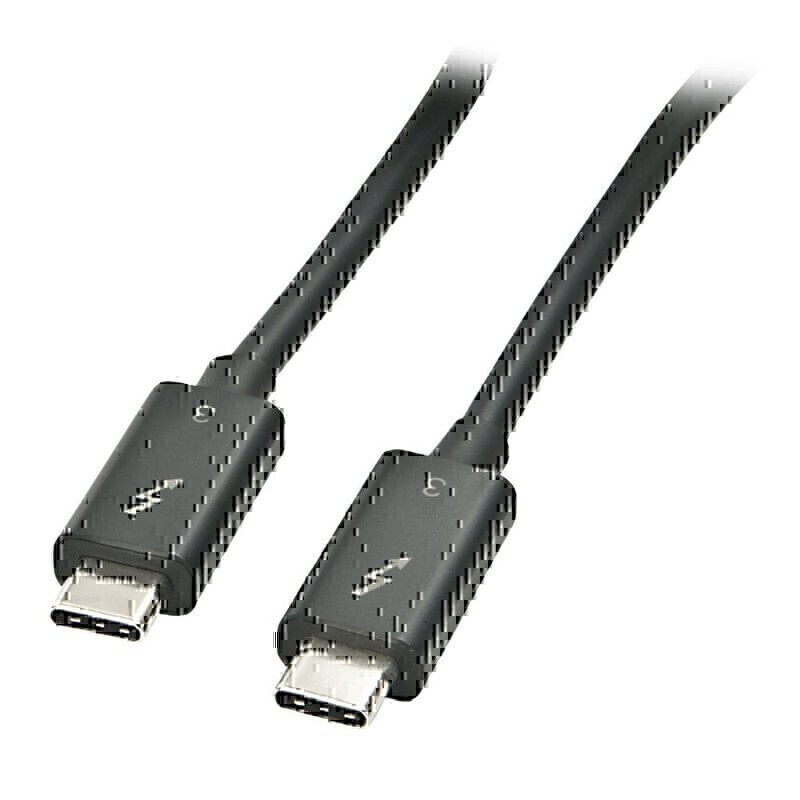 Lindy 0.5m Thunderbolt 3 Cable 2