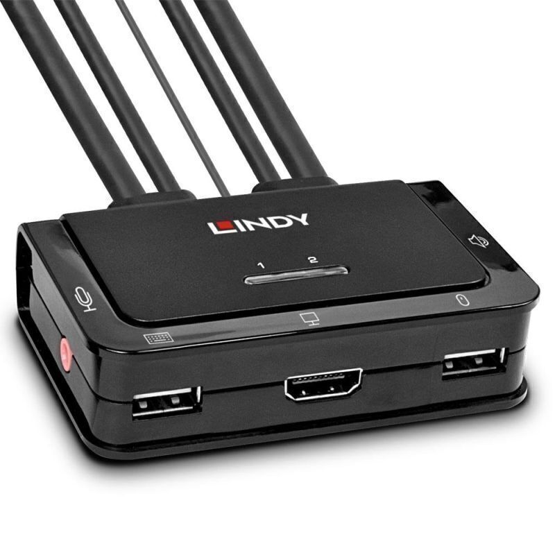 Lindy 2 Port HDMI KVM Switch 2