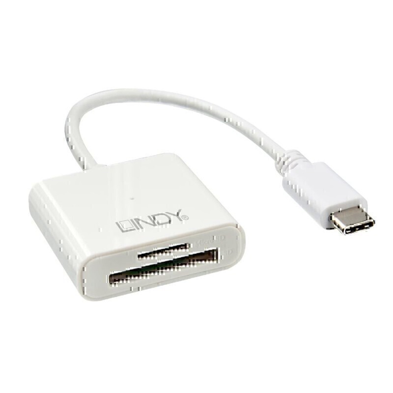 Lindy USB 3.1 Type C SD Reader 1 Lindy USB 3.1 Type C SD Reader