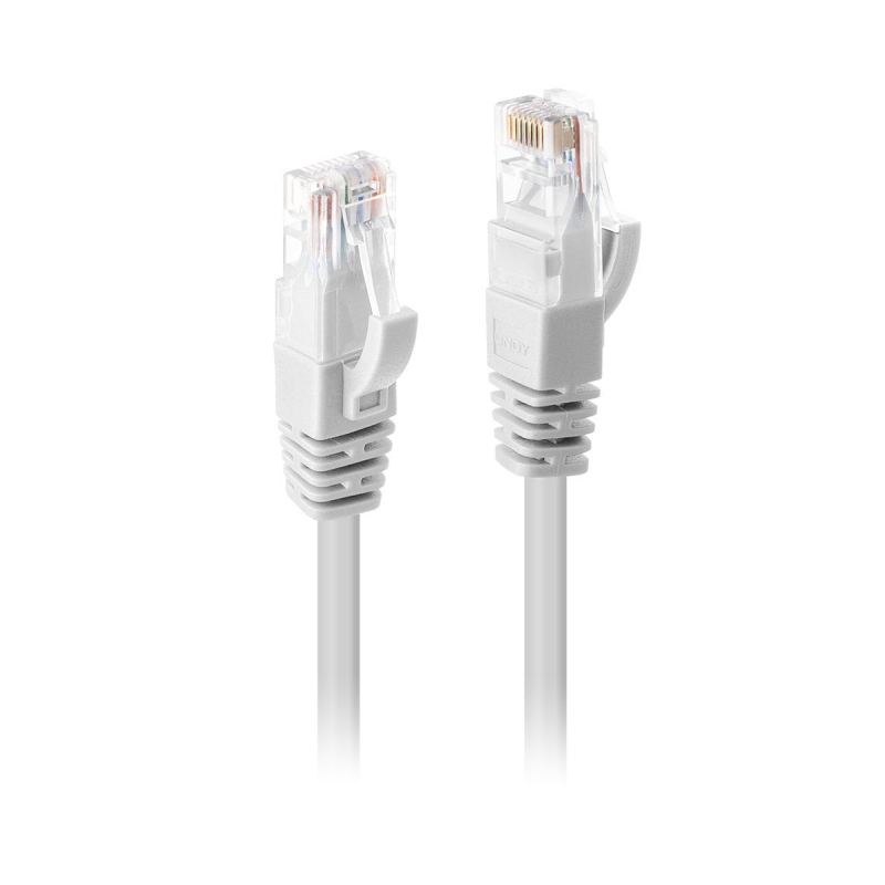 Lindy .5m CAT6 UTP Cable WH 1