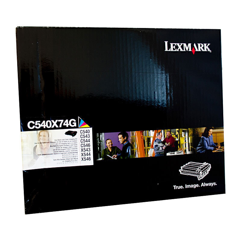 Lexm C540X74G Bk/Col Image Kit 2