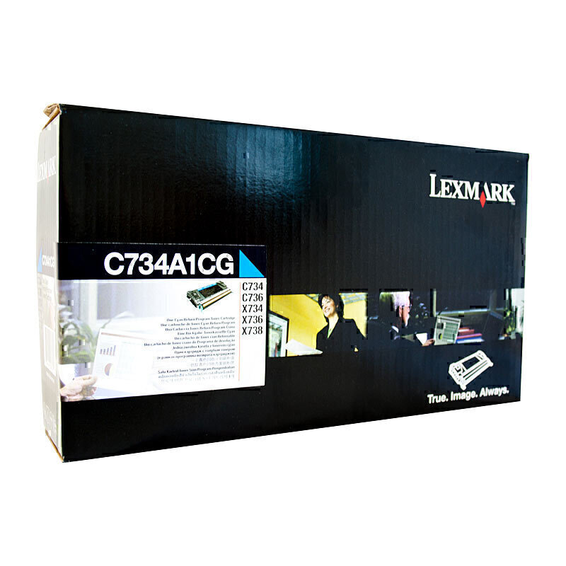 Lexm C734 Cyan Toner Cart 2