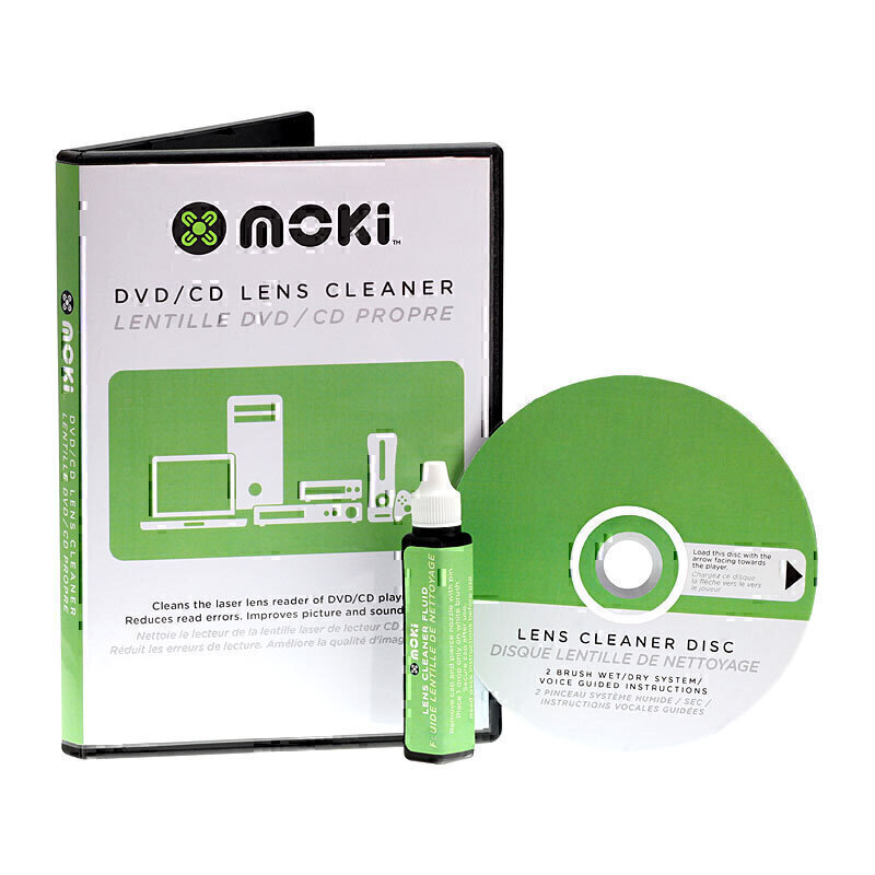 Moki DVD/CD Lens Cleaner 2