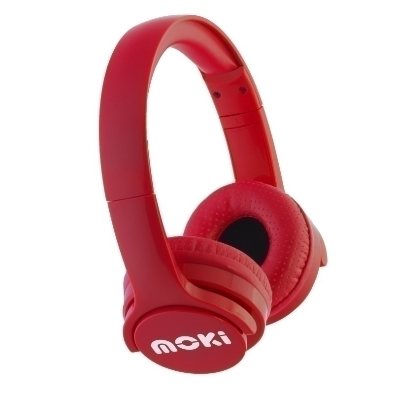 Moki Brites Headphones Red 2