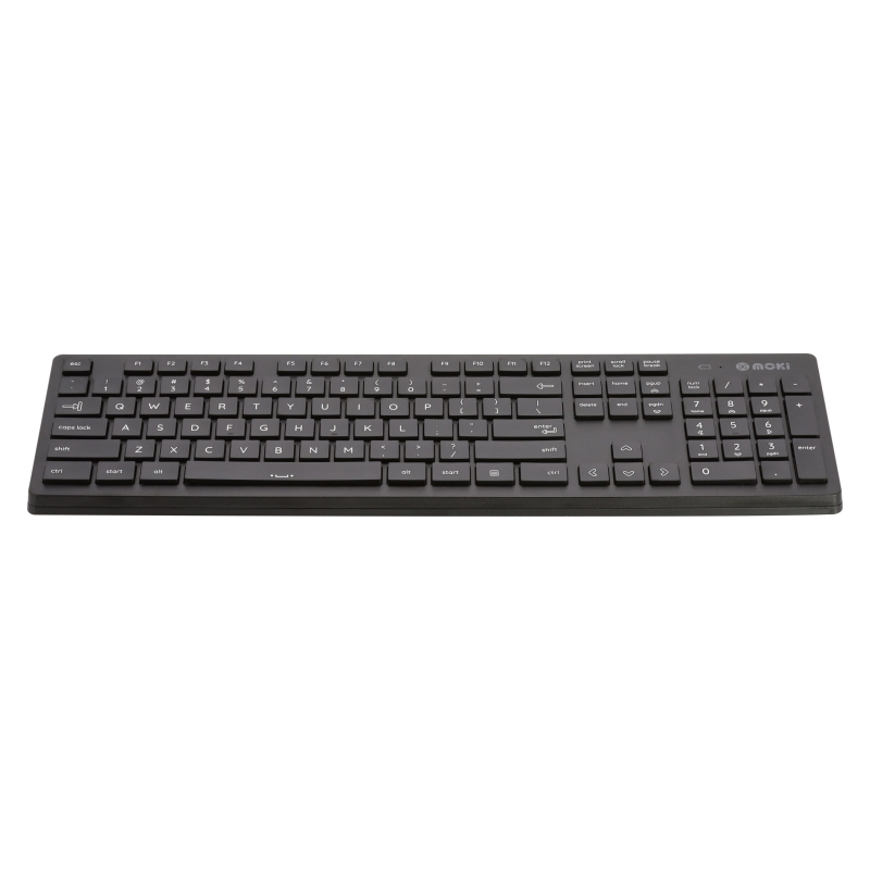 Moki Wireless Keyboard Black 1