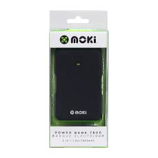 Moki PowerBank 7800 Black