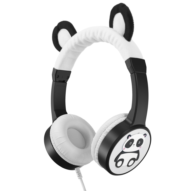 PB Furry Headphones Panda 1
