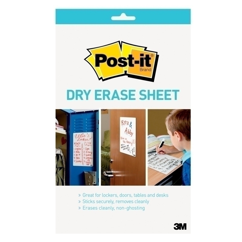 Post-It SS Dry Erase Sheet Pk3 1