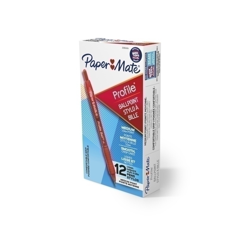 PM Profile BP 1.0mm Red Bx12 2
