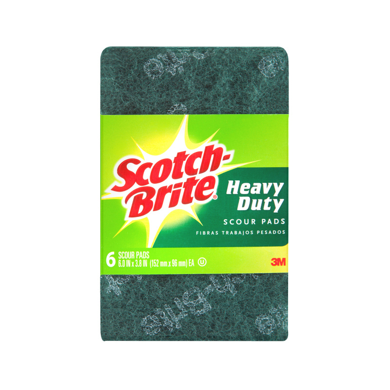 Scotch Brite Scourer Pk6 Bx5 2