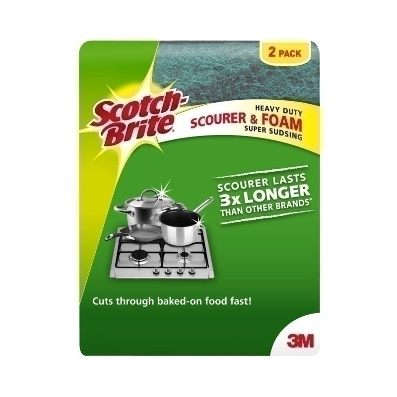 SB H/Duty Scour Sponge Pk2 Bx6 1