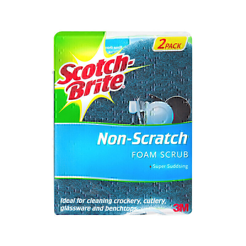 SB ScrubSponge Foam NS Pk2 Bx6 2