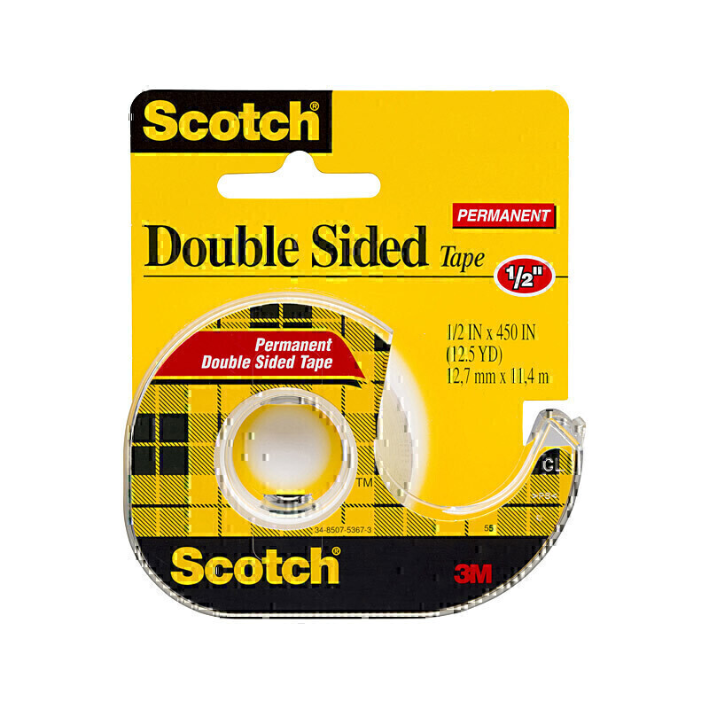 Scotch D-S Tape 137 Pk12 1