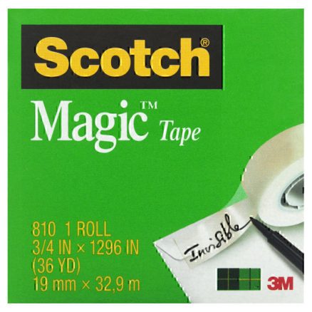 Scotch MagicTape 810 19mm Bx12 1