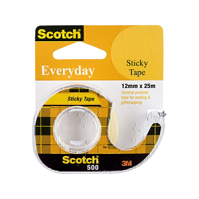 Scotch Tape 502 12mmX25M Bx12 2