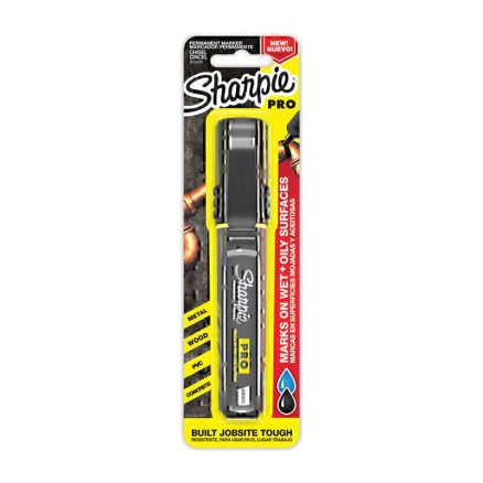 Sharpie Pro Chisel Black Bx4 1