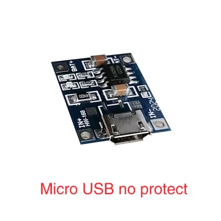 Type-c/Micro/Mini USB 5V 1A 18650 TP4056 Lithium Battery Charger Module Charging Board With Protection Dual Functions 1A Li-ion 3