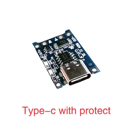Type-c/Micro/Mini USB 5V 1A 18650 TP4056 Lithium Battery Charger Module Charging Board With Protection Dual Functions 1A Li-ion 5