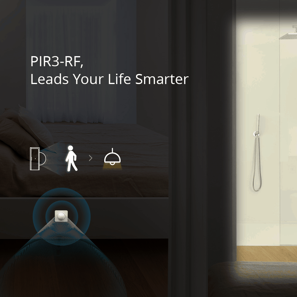 SONOFF PIR3-RF – 433MHZ RF PIR motion sensor 2 SONOFF PIR3-RF – 433MHZ RF PIR motion sensor - Image 2