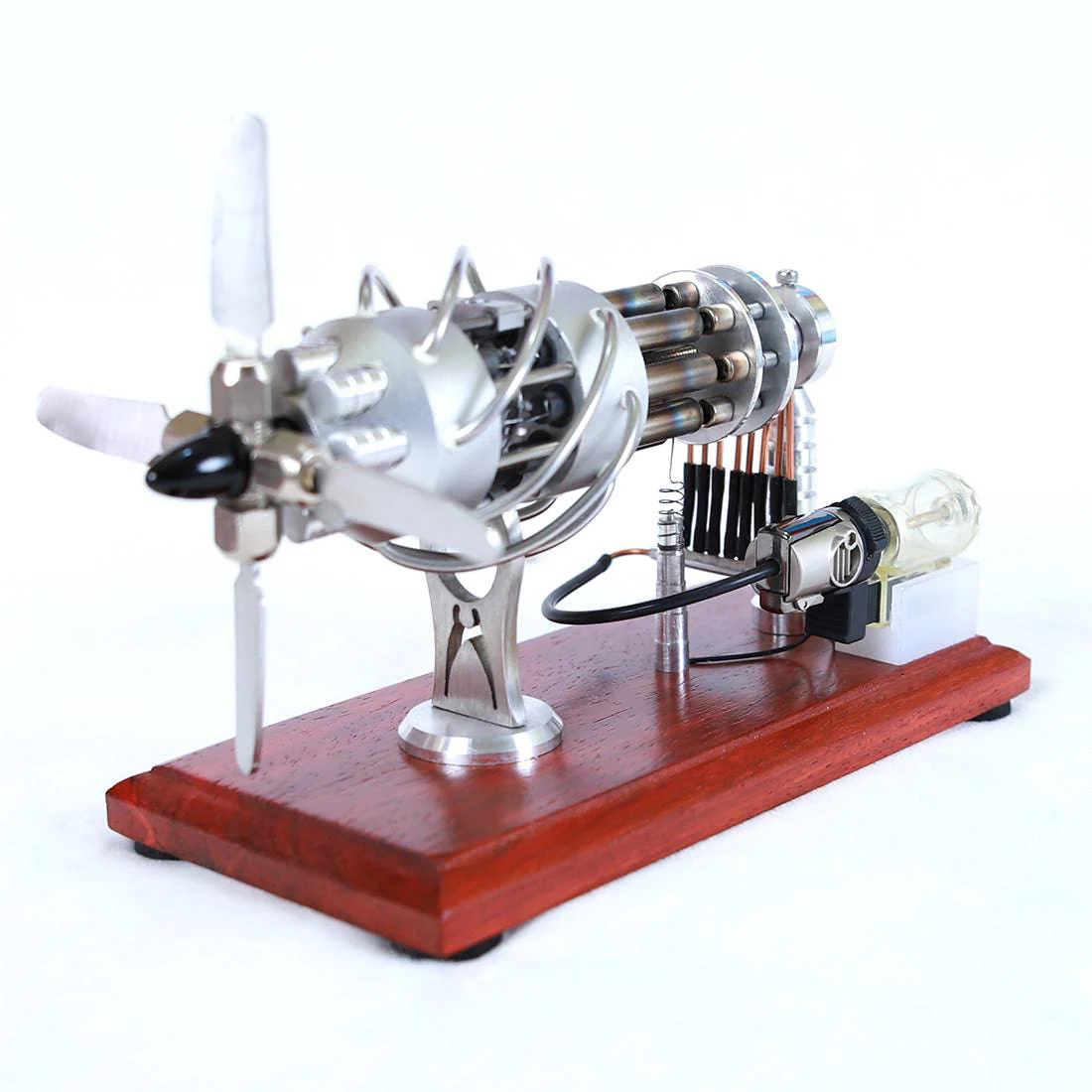 16 Cylinder Stirling Engine Model Creative Motor Engine Generator Toy Engine 1