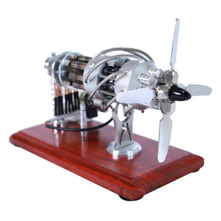 16 Cylinder Stirling Engine Model Creative Motor Engine Generator Toy Engine 4