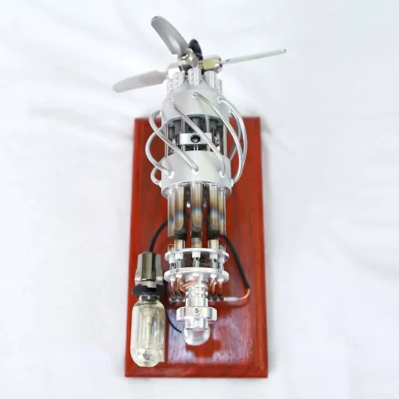 16 Cylinder Stirling Engine Model Creative Motor Engine Generator Toy Engine 6