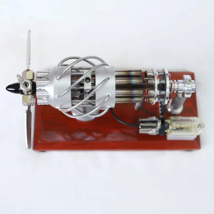 16 Cylinder Stirling Engine Model Creative Motor Engine Generator Toy Engine 7
