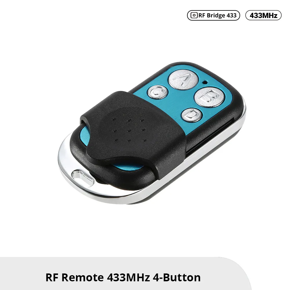 RF Remote 433MHz 4-Button 1 RF Remote 433MHz 4-Button