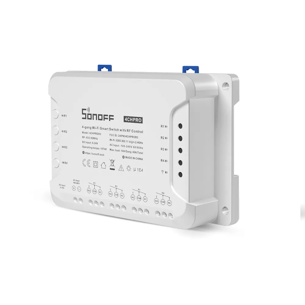 SONOFF 4CHR3 & 4CHPROR3 4-gang Wi-Fi Smart Switch with RF Control 7 SONOFF 4CHR3 & 4CHPROR3 4-gang Wi-Fi Smart Switch with RF Control - Image 7