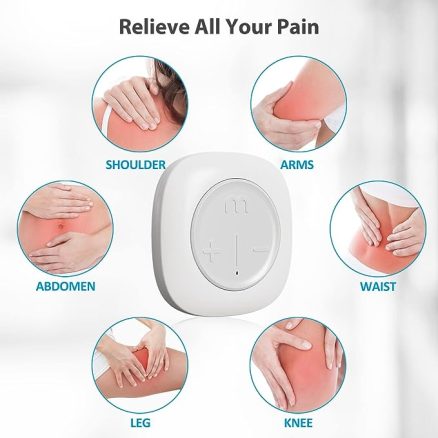 Wireless Tens Unit Muscle Stimulator with Remote, Electronic Stimulator Tens Massager for Back Pain Relief, and Shoulder, Waist, Back, Neck, Arm, Leg, 3