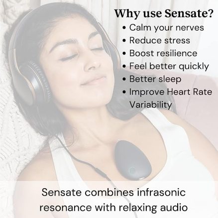 Relaxation Device - for Immediate Calm and Long Term Stress Resilience - with Patented Infrasonic Resonance Technology 4