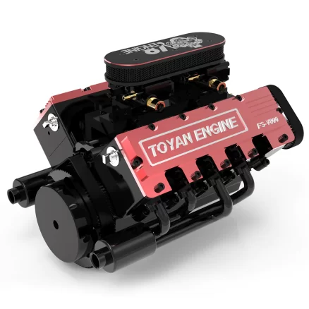 Toyan V8 FS-V800 28cc Engine RTR Nitro Engine Model Kits with Supercharger 15