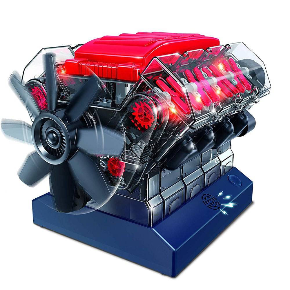 V8 Combustion Engine Model Building Kit STEM Toy Science Experiment 2