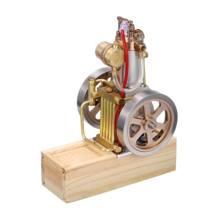 Vertical Hit & Miss Gas Engine Stirling Engine Model Upgraded Version Water Cooling Cycle Engine Collection 10