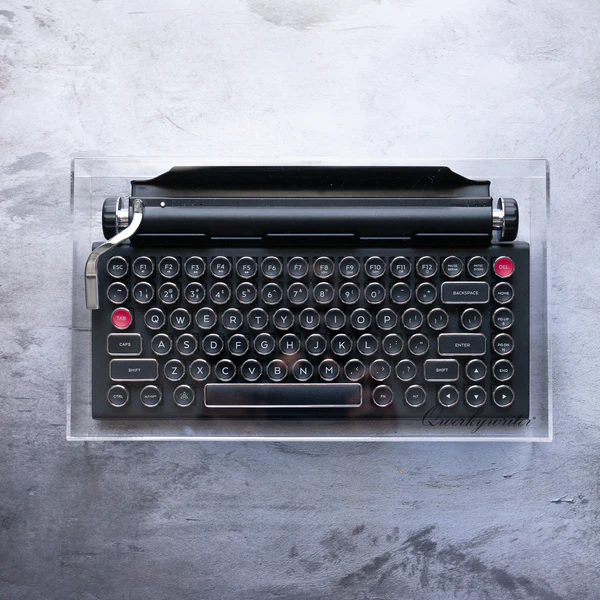 Official Qwerkywriter® Acrylic Keyboard Cover 2