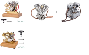 RETROL Evolution R33 V-twin 4.2CC OHV Four-stroke Motorcycle Gasoline Engine Model 13 RETROL Evolution R33 V-twin 4.2CC OHV Four-stroke Motorcycle Gasoline Engine Model 1
