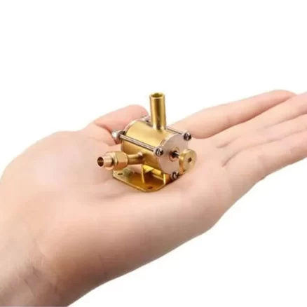Mini Steam Engine High Speed Turbine Model DIY Project Part Science Toy 3