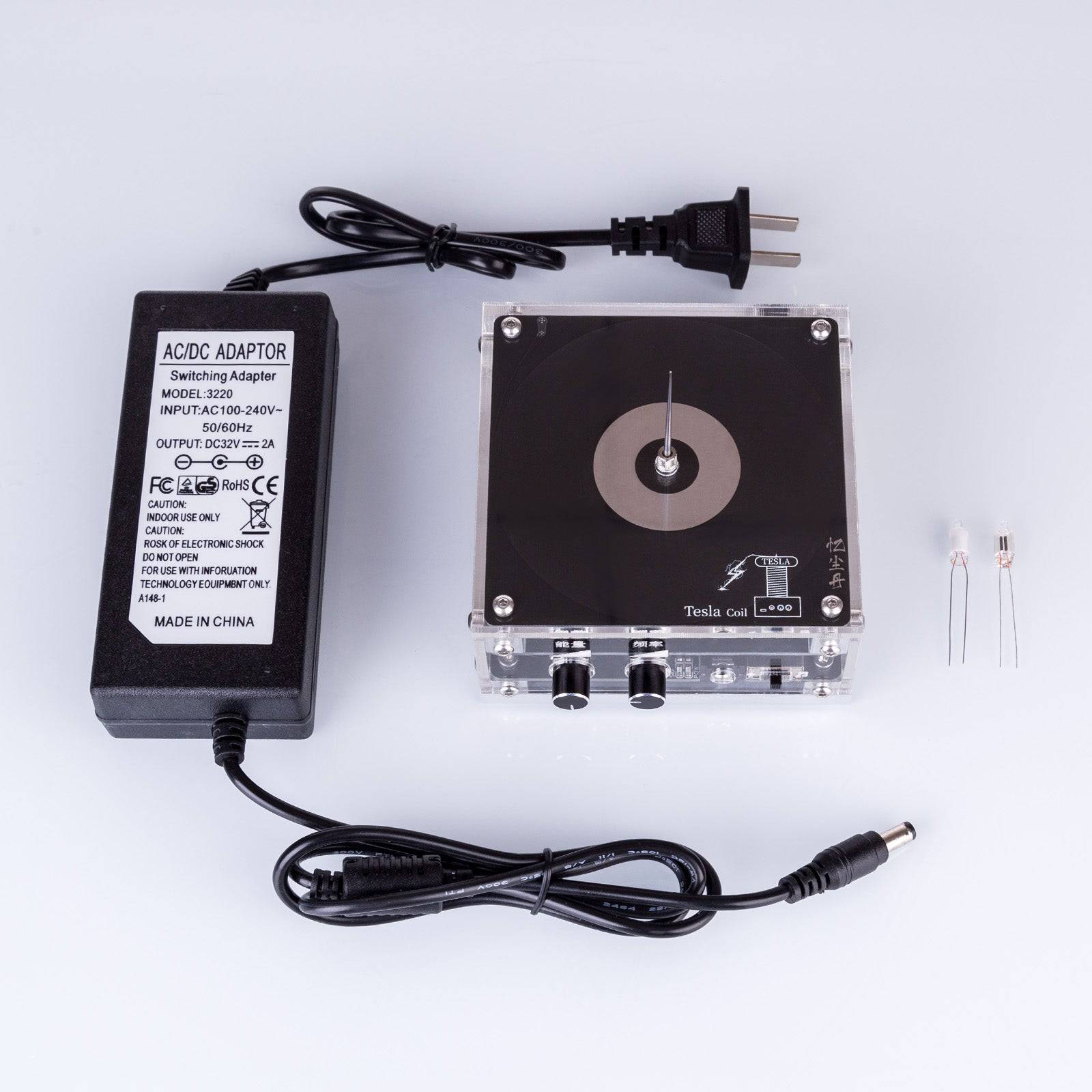 10cm Electronic Musical Tesla Coil Artificial Lightning Magnetic Storm Coil Experimental Toy 48-54V DC 10 10cm Electronic Musical Tesla Coil Artificial Lightning Magnetic Storm Coil Experimental Toy 48-54V DC - Image 10