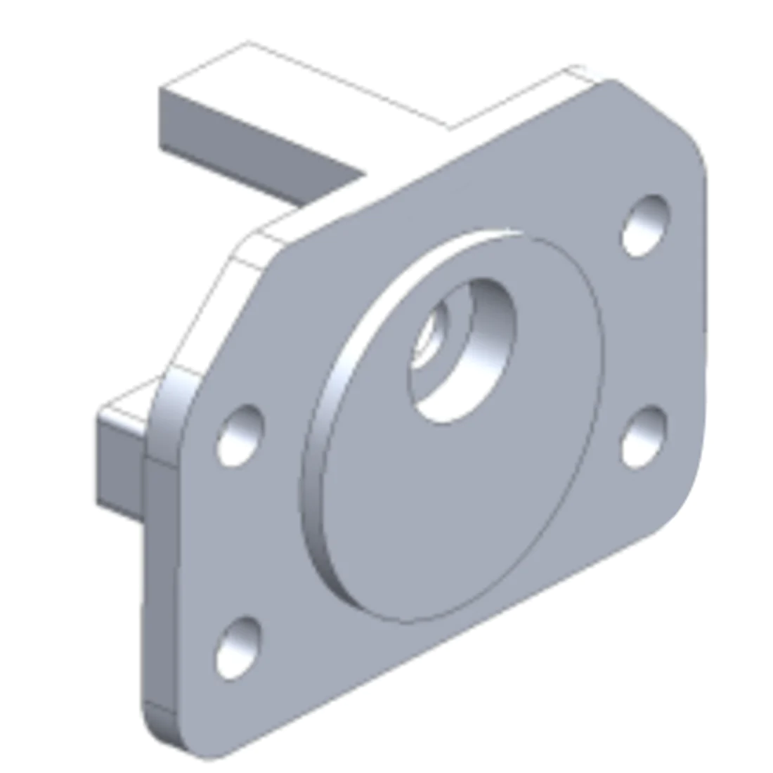 #30 Water Pump Cover for TOYAN V8 Engine FS-V800 Engine (Customized) 1 #30 Water Pump Cover for TOYAN V8 Engine FS-V800 Engine (Customized)