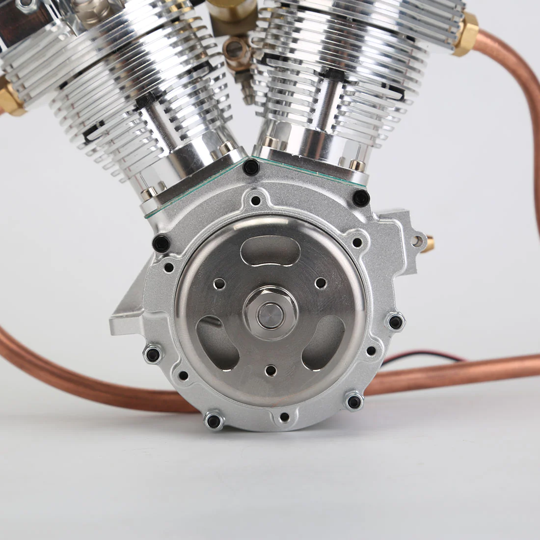 CISON FG-VT157 15.7cc Miniature V-Twin Motorcycle Engine OHV 4 Stroke Air-cooled Gasoline Engine Model 4 CISON FG-VT157 15.7cc Miniature V-Twin Motorcycle Engine OHV 4 Stroke Air-cooled Gasoline Engine Model - Image 4