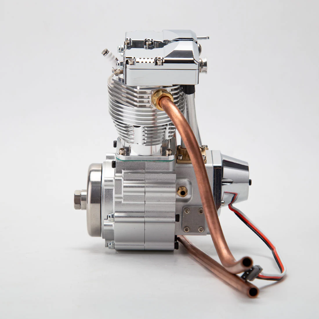 CISON FG-VT157 15.7cc Miniature V-Twin Motorcycle Engine OHV 4 Stroke Air-cooled Gasoline Engine Model 7 CISON FG-VT157 15.7cc Miniature V-Twin Motorcycle Engine OHV 4 Stroke Air-cooled Gasoline Engine Model - Image 7